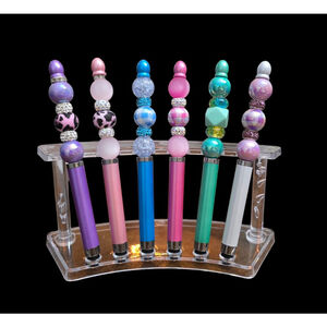 Handmade Multicolor Beaded Stylus Pen for Touchscreen